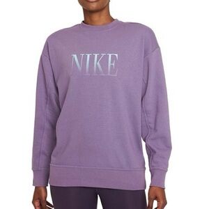 Nike Plus Size Dri-FIT Get Fit Graphic Training Fleece Sweatshirt Sz 1X